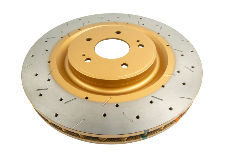 DBA DBA42224XS 08+ EVO X Front Drilled & Slotted 4000 Series Rotor