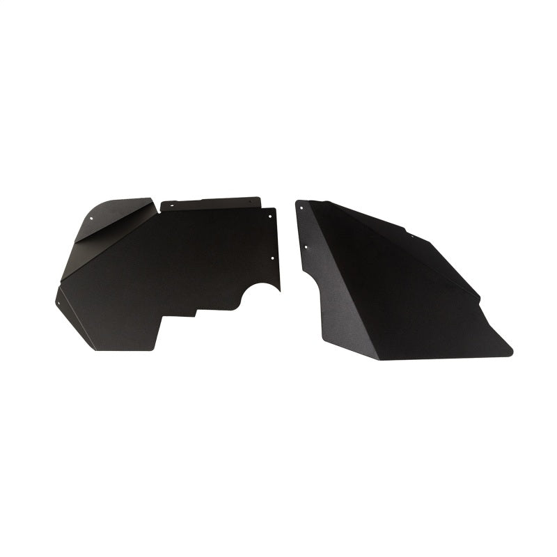 Rugged Ridge 11615.07 Aluminum Fender Liners Front Black 07-18 Jeep Wrangler JK/JKU