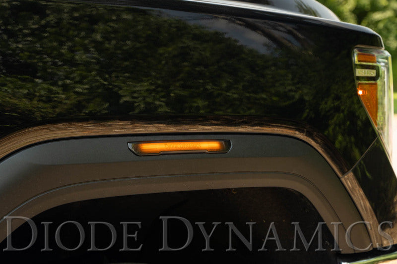 Diode Dynamics DD5127 20-21 Sierra 2500/3500 LED Sidemarkers HD Smoked Set
