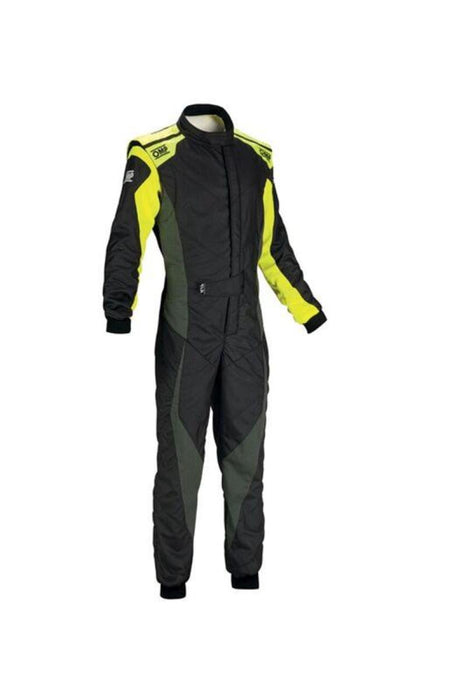 Omp Racing, Inc. OMPIA0-1864-A01-178-54 TECNICA HYBRID OVERALL F IA 8856-2018 BLACK / FLU
