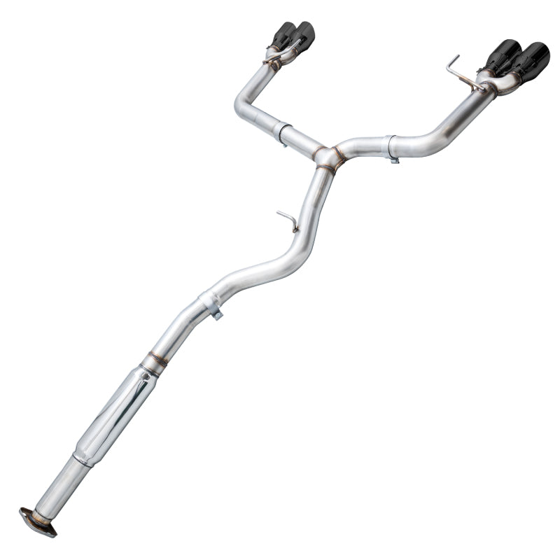 AWE Tuning 3020-43066 Subaru WRX/STI VA/GV Sedan Track Edition Exhaust - Diamond Black Tips (102mm)