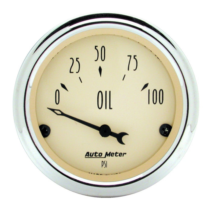 AutoMeter 1809 Gauge Kit 5 Pc. 3-1/8in. & 2-1/16in. Elec. Speedometer Antique Beige