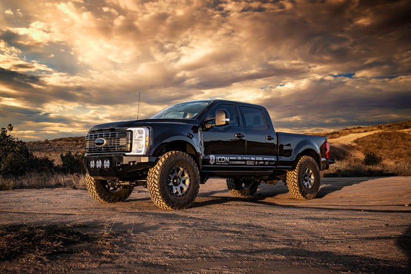 ICON 61721C 2005+ Ford F-250/F-350 Super Duty 4WD 4in 2.5 Series Shocks VS RR CDCV Bolt-In Conversion Kit