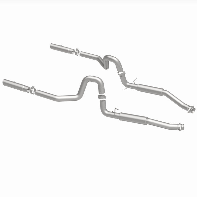 Magnaflow 16394 MagnaFlow 99-04 Mustang Mach 1 V8 4.6L Dual Split Rear Exit Stainless Cat-Back Performance Exhaust