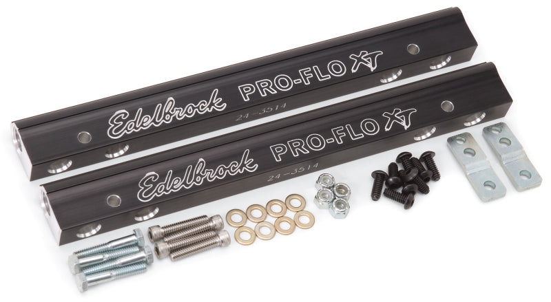 Edelbrock EDE3627 EFI Fuel Rail Kit SBC Pro-Flo XT Use w/7137