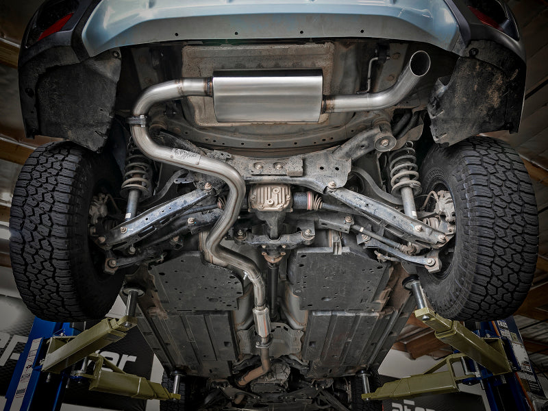 aFe 49-36803 POWER Takeda 2.5in 304 SS Cat-Back Exhaust System Subaru Crosstrek 18-19 H4-2.0L