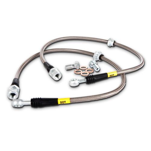 Stoptech 950.62013 StopTech 06-09 Chevy Trailblazer Stainless Steel Front Brake Lines
