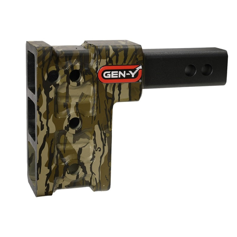 GEN-Y Hitch GH-503-MO Gen-Y Mega Duty 2in Shank 5in Drop 2K TW 16K (Hitch Only) - Mossy Oak