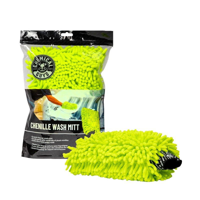 Chemical Guys MIC493 Chenille Premium Scratch-Free Microfiber Wash Mitt