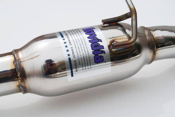 Invidia HS00HS1GST 00+ S2000 70mm Single N1 Titanium Tip Cat-back Exhaust