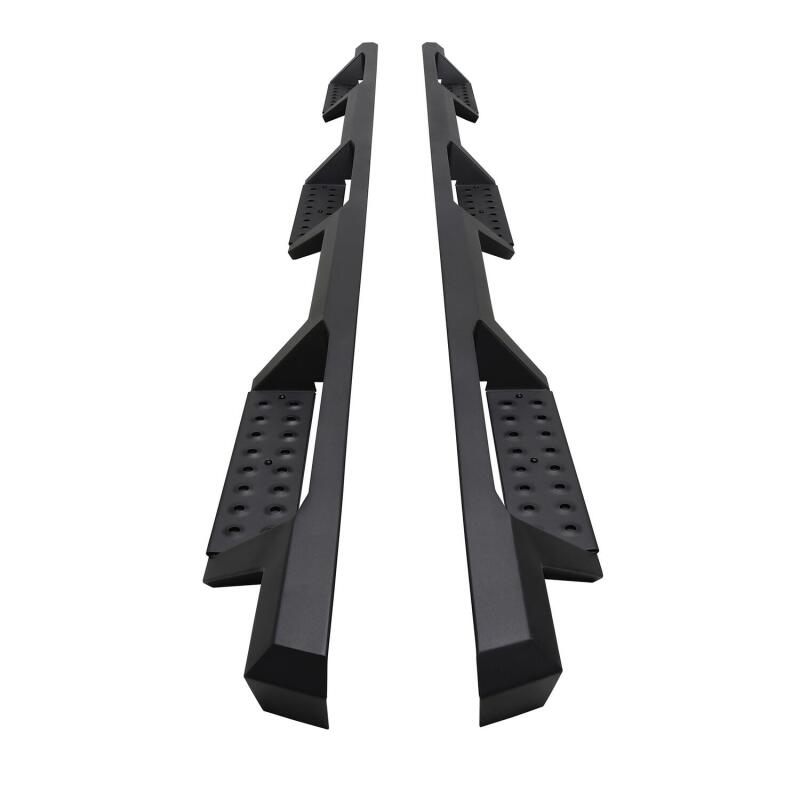 Westin 56-534345 /HDX 19-20 RAM 2500/3500 Crew Cab (8ft Bed) Drop Wheel to Wheel Nerf Step Bars - Txt Black
