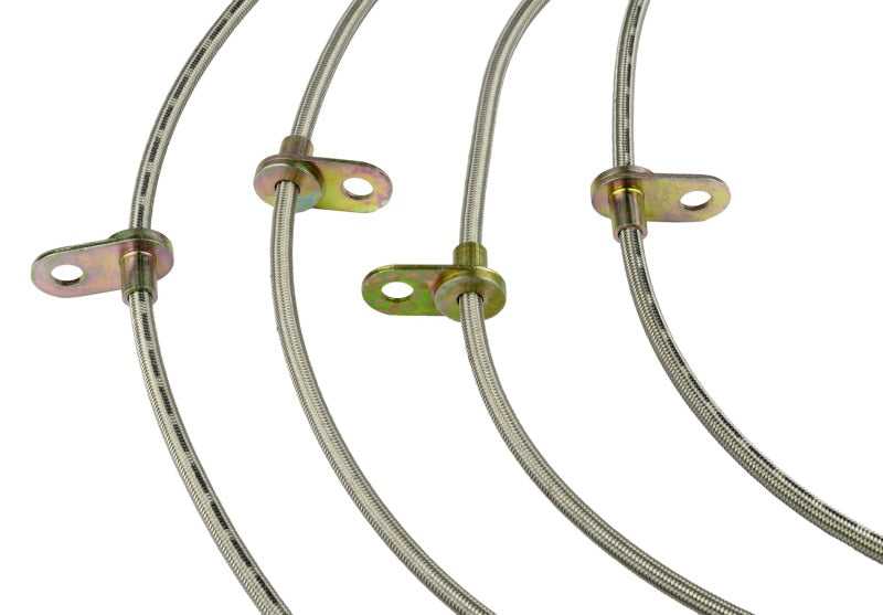 Goodridge 12219 10-15 Chevrolet Camaro Stainless Steel Brake Line Kit