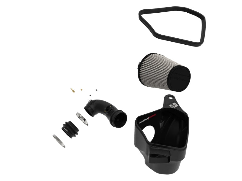 aFe 54-13053D POWER Magnum FORCE Stage-2 Pro Dry S Cold Air Intake System 06-13 BMW 3 Series L6-3.0L Non Turbo