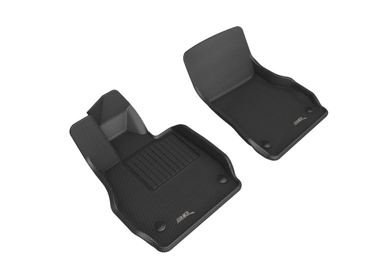 3D MAXpider L1CH09611509 3D Maxpider 20-22 Chevrolet Corvette C8 20-22 Kagu Floor Mats - Black R1