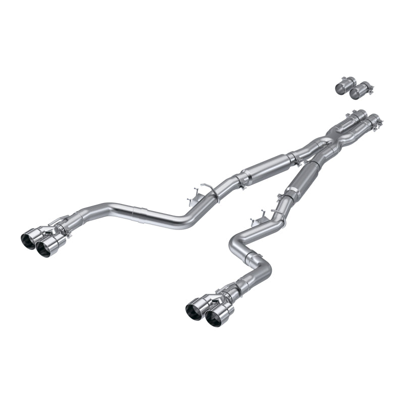 MBRP S7113AL 17-Up Dodge Challenger 5.7L/6.2L/6.4L Aluminized Catback Exhaust