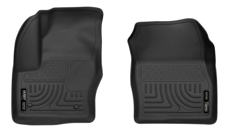 Husky Liners 55731 13-18 Ford C-Max / 13-19 Ford Escape X-act Contour Series Front Floor Liners - Black