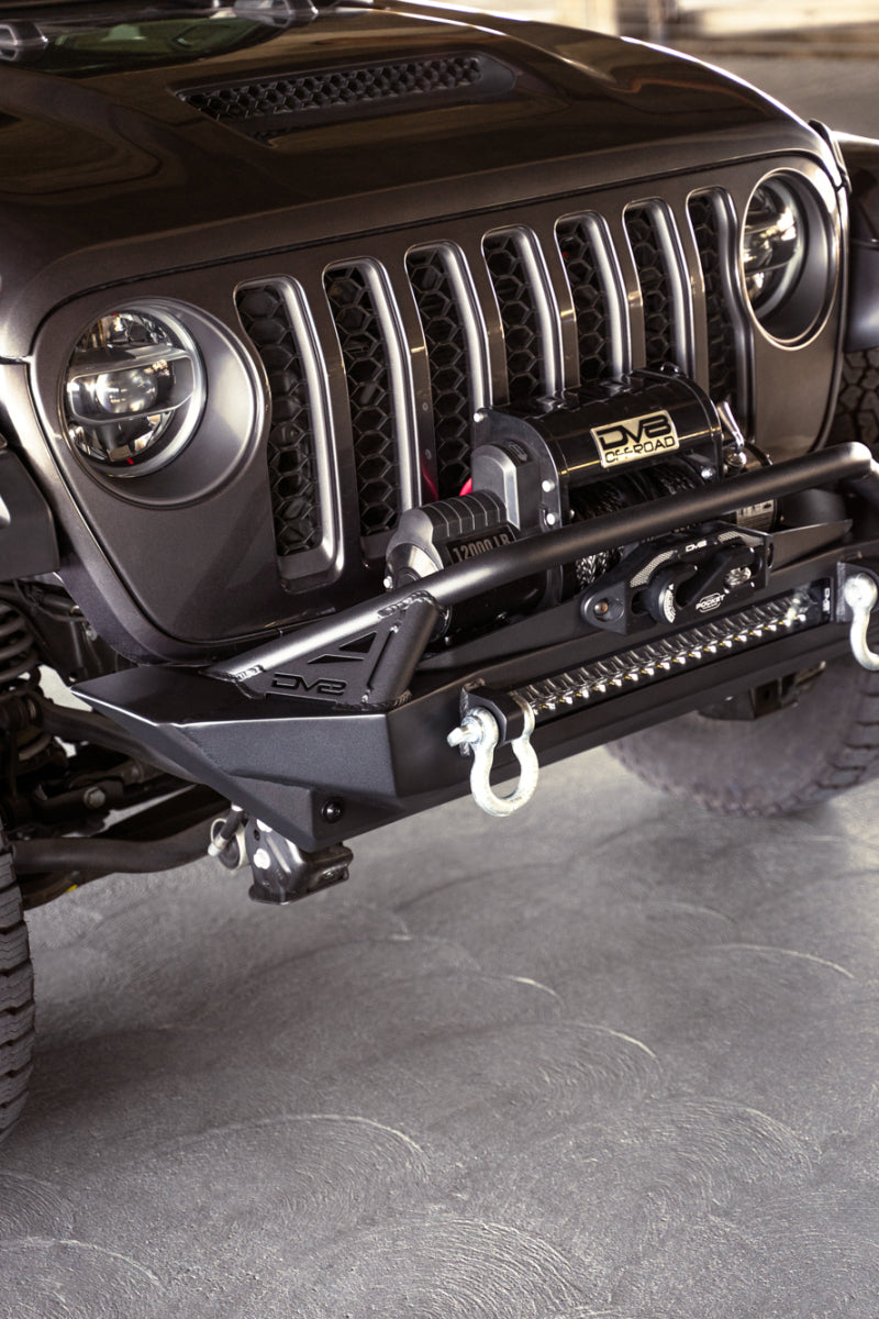 DV8 Offroad FBJL-11 07-23 Jeep Wrangler JK/JL & Gladiator JT FS-1 Series Stubby Front Bumper