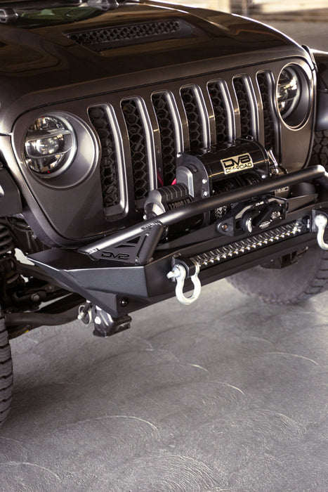 DV8 Offroad FBJL-11 07-23 Jeep Wrangler JK/JL & Gladiator JT FS-1 Series Stubby Front Bumper