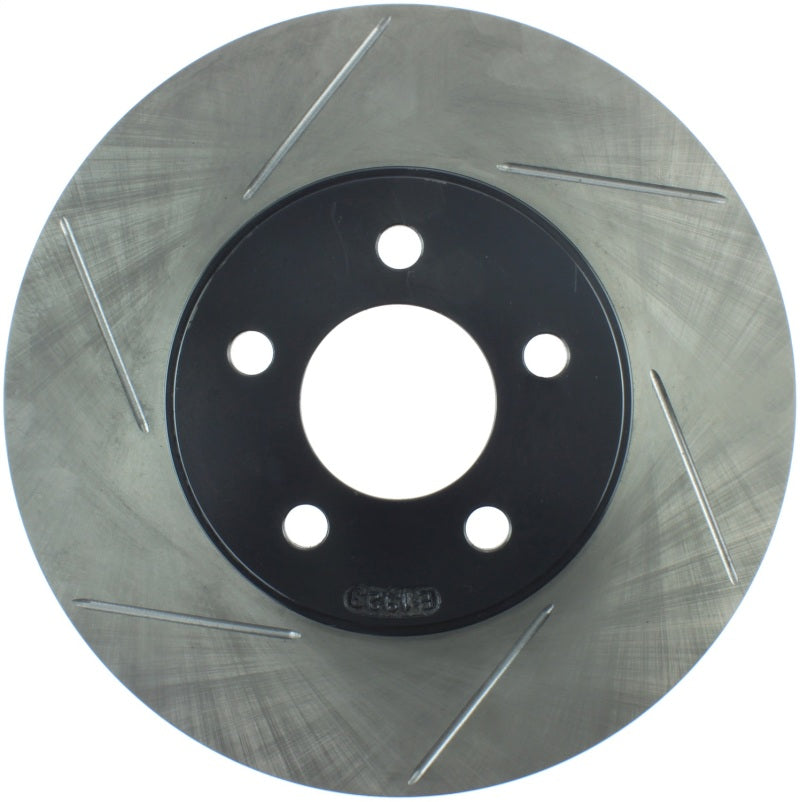 Stoptech 126.61072SR StopTech Power Slot 03-08 Crown Victoria/Grand Marquis/Lincoln Town Car Front Right Slotted Rotor