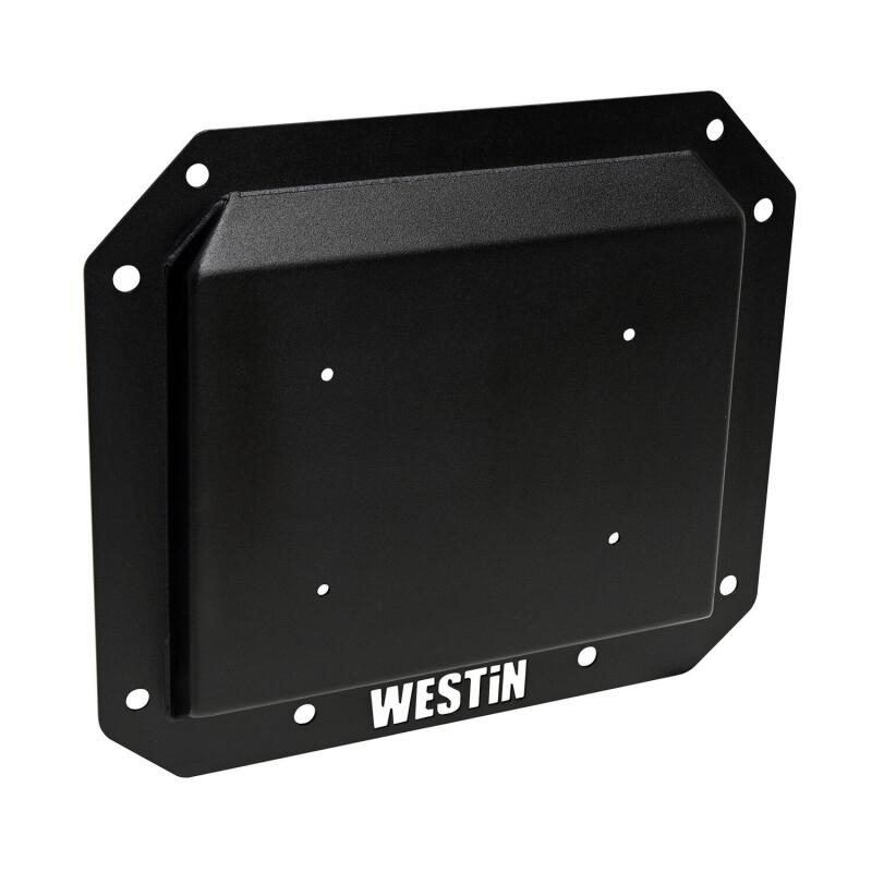 Westin 59-89055 21-25 Ford Bronco (Excl. Sport) Spare Tire Delete Plate - Tex. Blk
