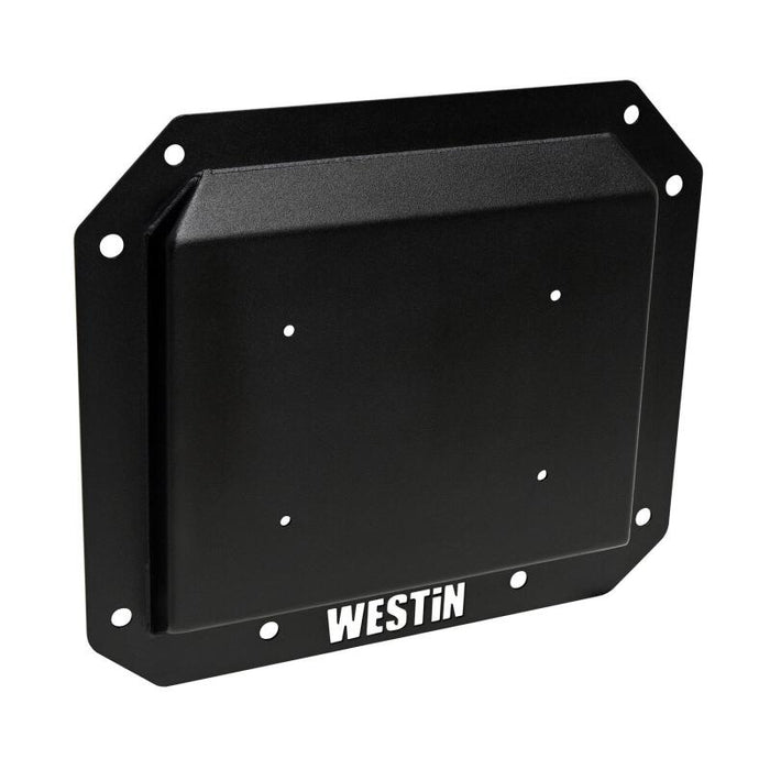 Westin 59-89055 21-25 Ford Bronco (Excl. Sport) Spare Tire Delete Plate - Tex. Blk