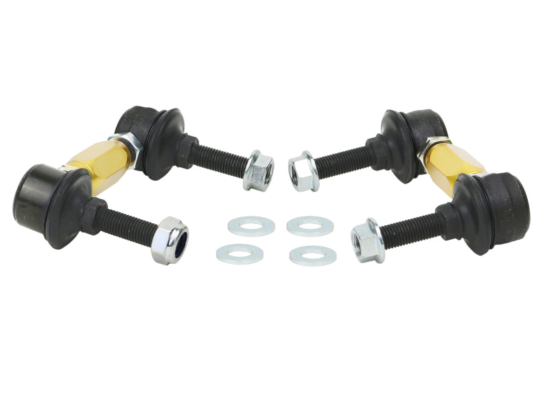 Whiteline KLC140-090 Universal Swaybar Link Kit-Heavy Duty Adjustable Ball Joint