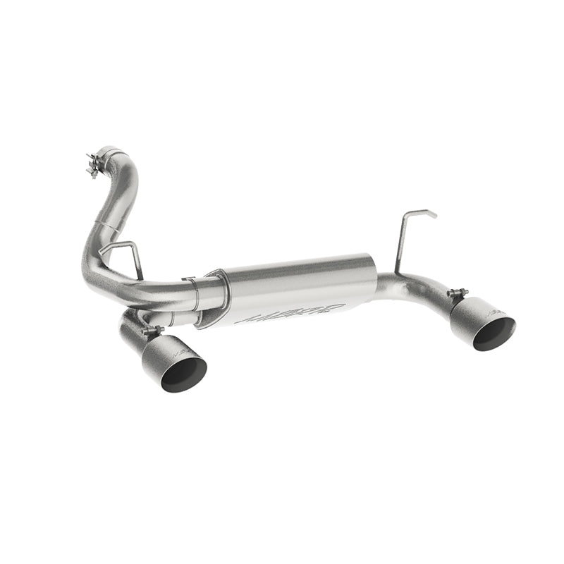 MBRP S5529409 2018+ Jeep Wrangler (JL) 3.6L V6 Dual Rear Exit Axle Back T409 Exhaust System