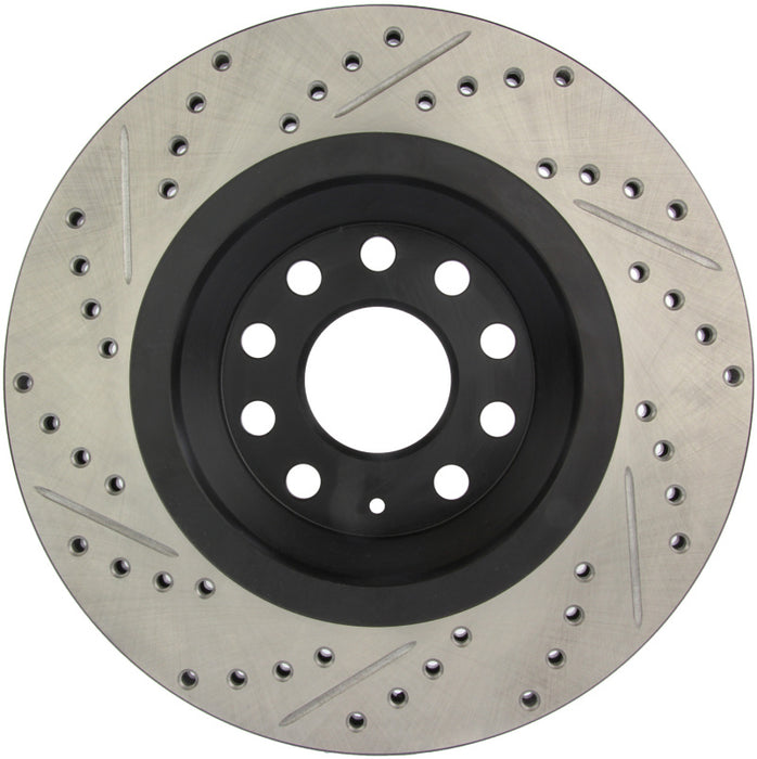 Stoptech 127.33113L StopTech 09 VW Passat CC / 06-09 Passat Slotted & Drilled Left Rear Rotor