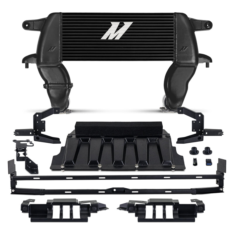 Mishimoto MMINT-BR-21HBK 21+ Ford Bronco High Mount Intercooler Kit - Black