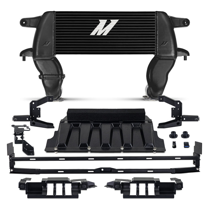 Mishimoto MMINT-BR-21HBK 21+ Ford Bronco High Mount Intercooler Kit - Black