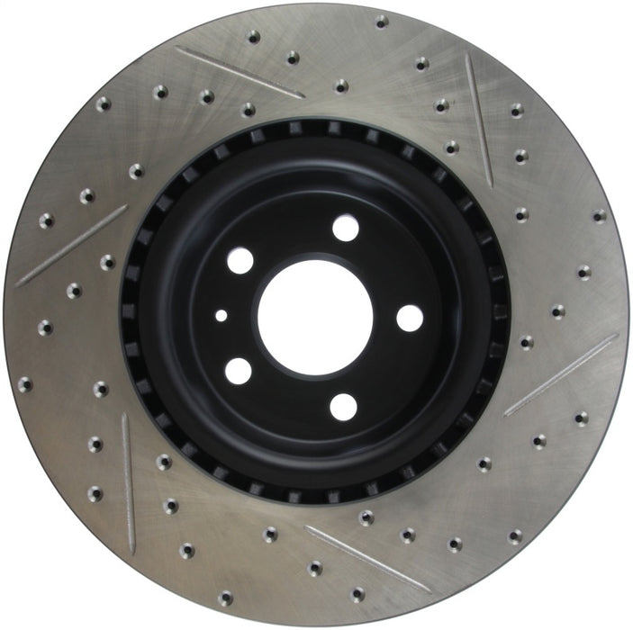 Stoptech 127.33138R StopTech Slotted & Drilled Sport Brake Rotor