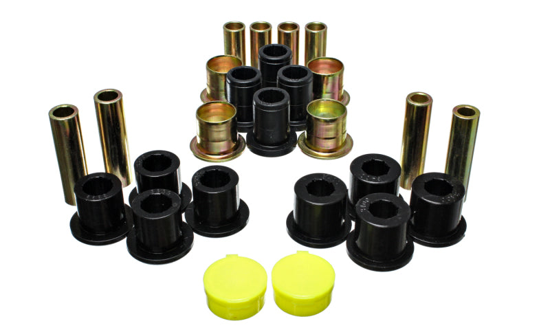 Energy Suspension 5.3139G 87-04 Dodge Dakota / 98-03 Durango 4WD Black Front End Control Arm Bushing Set
