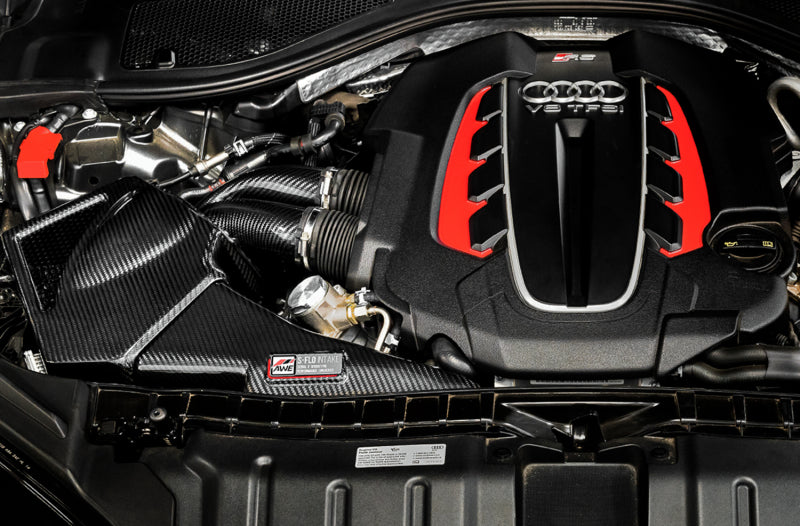 AWE Tuning 2660-15012 Audi C7 RS6 / RS7 4.0T S-FLO Carbon Intake V2