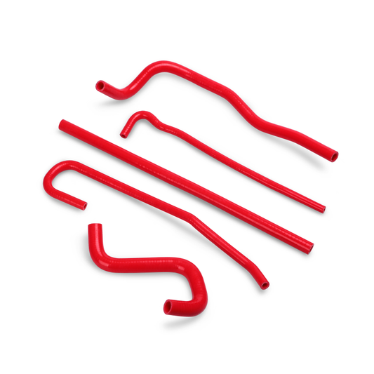 Mishimoto MMHOSE-VET-97ANCRD 97-04 Chevy Corvette/Z06 Red Silicone Ancillary Hose Kit