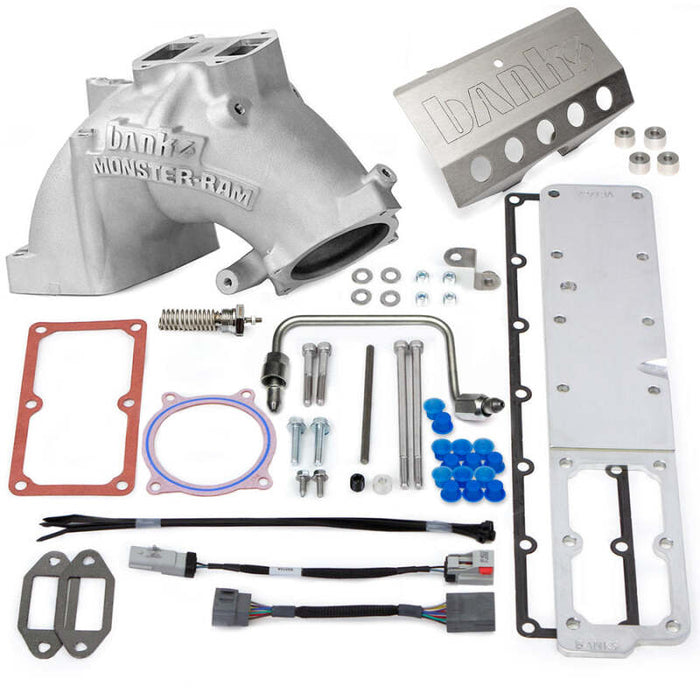 Banks Power 42797 2007.5-2012 RAM 6.7L Monster-RAM Intake System Gen-2 w/Fuel Line-Natural w/Heater System