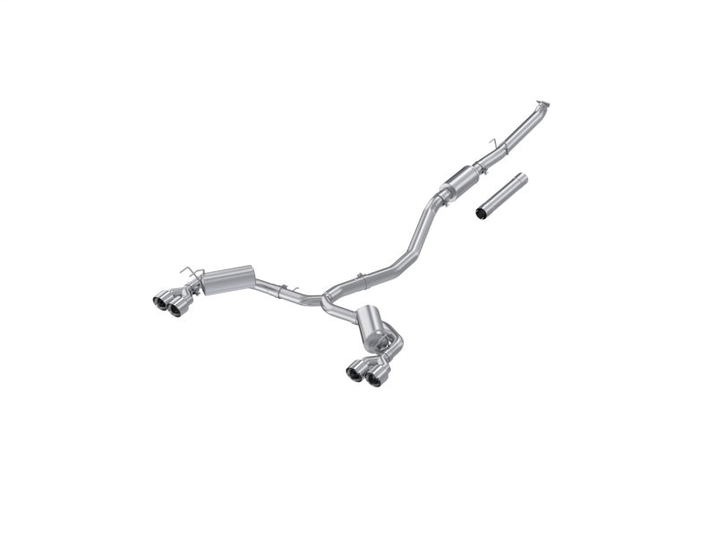 MBRP S4906AL 22-24 Honda Civic/Sport Touring 1.5L 3in Cat-Back 2.5in Dual Split Rear w/ Quad Tips - AL