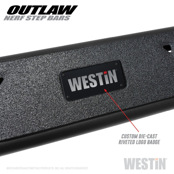 Westin 58-53565 09-18 Dodge RAM 1500 Crew Cab Outlaw Nerf Step Bars