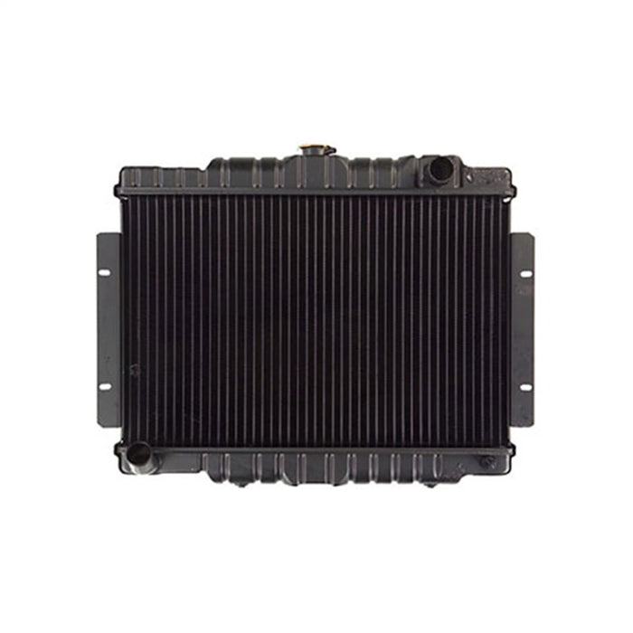 OMIX 17101.08 Omix Radiator 2 Row Aluminum- 74-80 Jeep CJ V6/V8