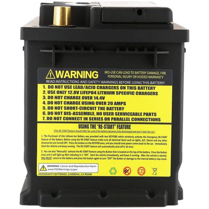 Antigravity Batteries AG-H6-30-16 ANT AG 48 16V Restart Battery - Lithium