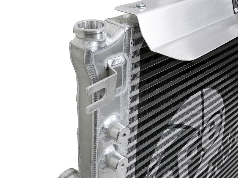 aFe 46-50012-B BladeRunner GT Series Bar and Plate Radiator w/ Black Hoses 12-18 Jeep Wrangler (JK) V6 3.6L
