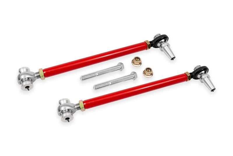 BMR Suspension FLC363R BMR 16-24 Chevrolet Camaro Double Adj. Front Lower Control Arms w/ Rod Ends - Red