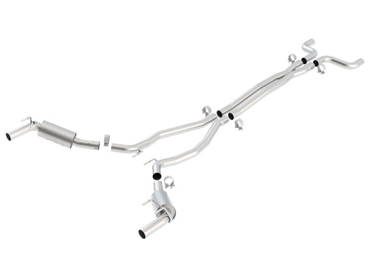Borla 140378 10-13 Chevy Camaro SS 6.2L V8 ATAK Catback Exhaust Incl. X Pipe works w/GFX Package
