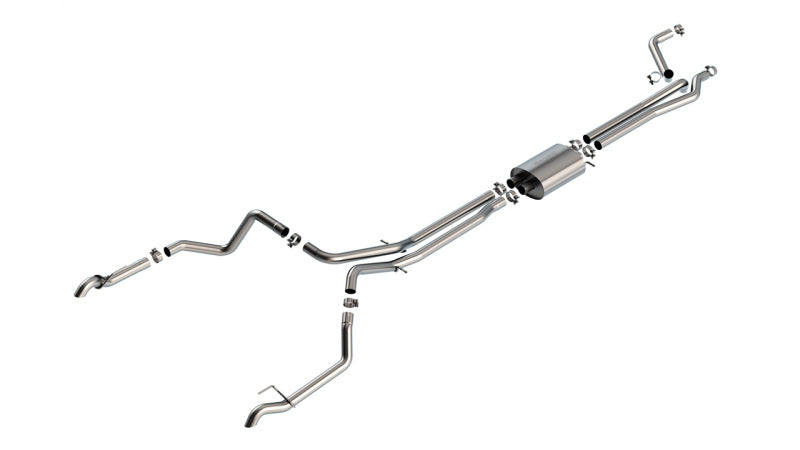 Borla 22- GM P/U 1500 ZR2/AT4X 6.2L Cat Back Exhaust BOR140916