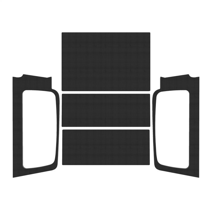 DEI 50601 04-06 Jeep Wrangler LJ Unliminted Headliner Complete Kit - Black