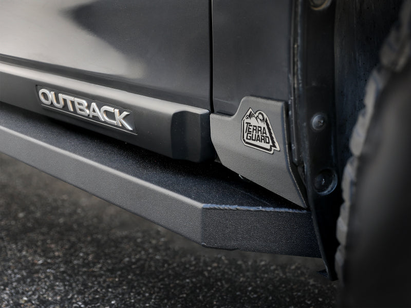aFe 79-27005 POWER 15-19 Subaru Outback H4 2.5L / H6 3.6L Terra Guard Trail Steps - Black