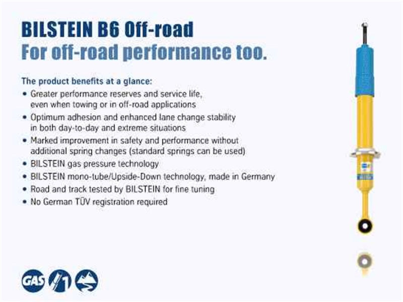 Bilstein 24-238526 4600 Series 13-14 Dodge RAM 3500 Front 46mm Monotube Shock Absorber