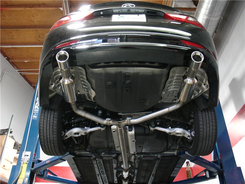 Injen SES1330 2011-14 Hyundai Sonata/Kia Optima 2.0L - 3inch Cat Back w/ Dual 60mm Mufflers