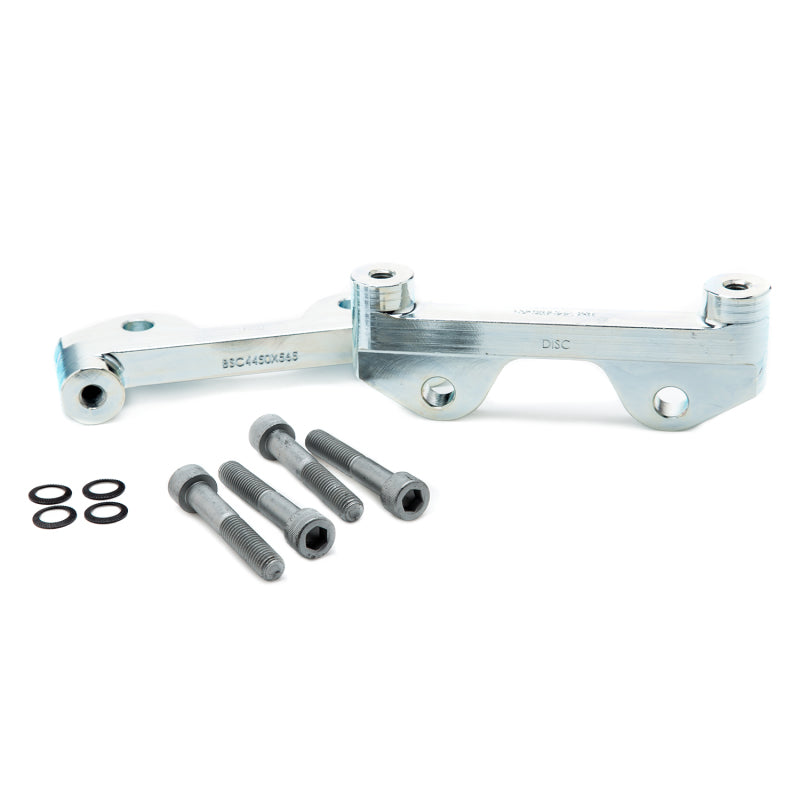 Alcon BKR5059D12 2007+ Jeep JK-JL 330x22mm Rotors 4-Piston Calipers Rear Brake Kit (Includes Brake Lines) - Red