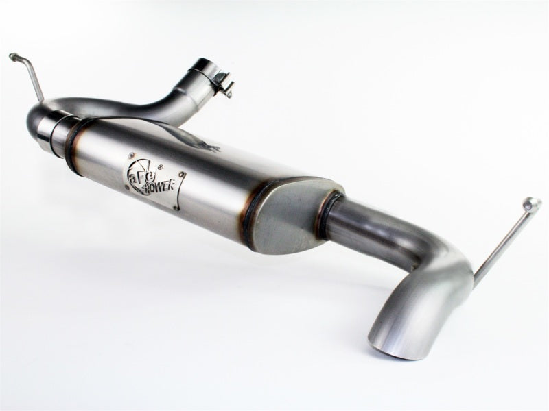 aFe 49-46219 MACHForce XP 07-17 Jeep Wrangler V6-3.6/3.8L 409 SS 2.5in Axle-Back Exhaust