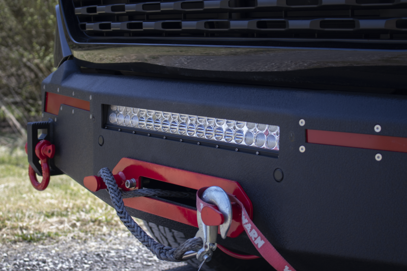 Fishbone Offroad FB22401 2019+ RAM 1500 Pike Winch Plate - Black